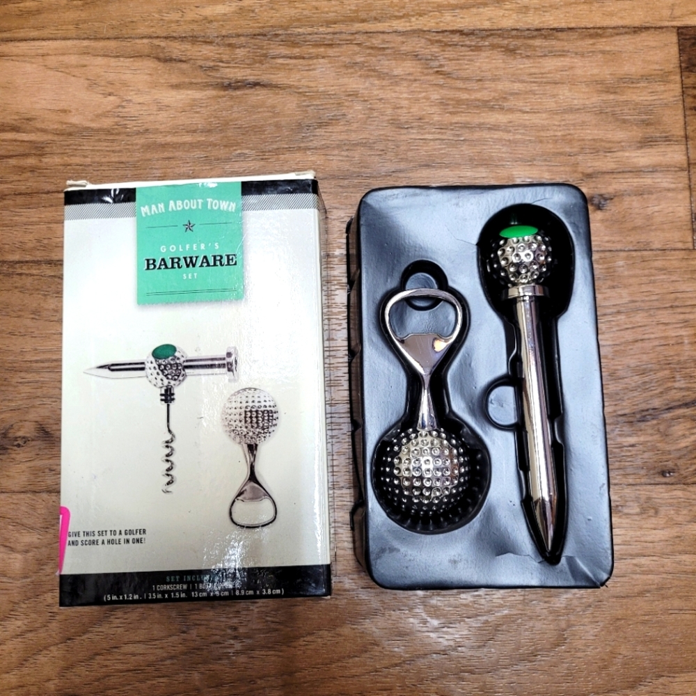 Nib! Golf Themed Bar-Tool Set